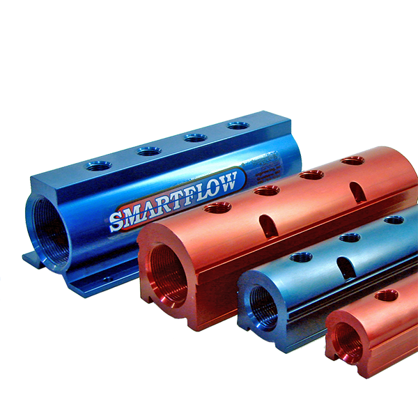 Smartflow Aluminum manifolds 3/4" thru 2"